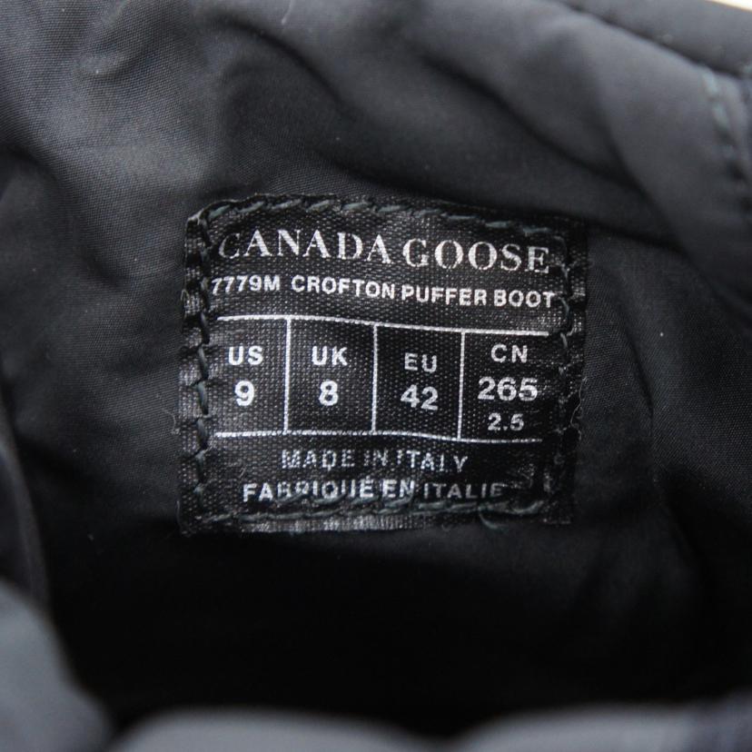 canada　goose／25 カナダグース　/ジップアップパデットスニーカー／27cm/7779M//ｻｲｽ******/Aランク/75