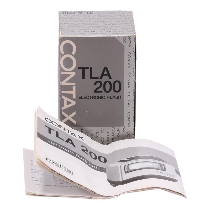 CONTAX コンタックス　/CONTAX　G用ストロボ/TLA200//7101601/ABランク/62