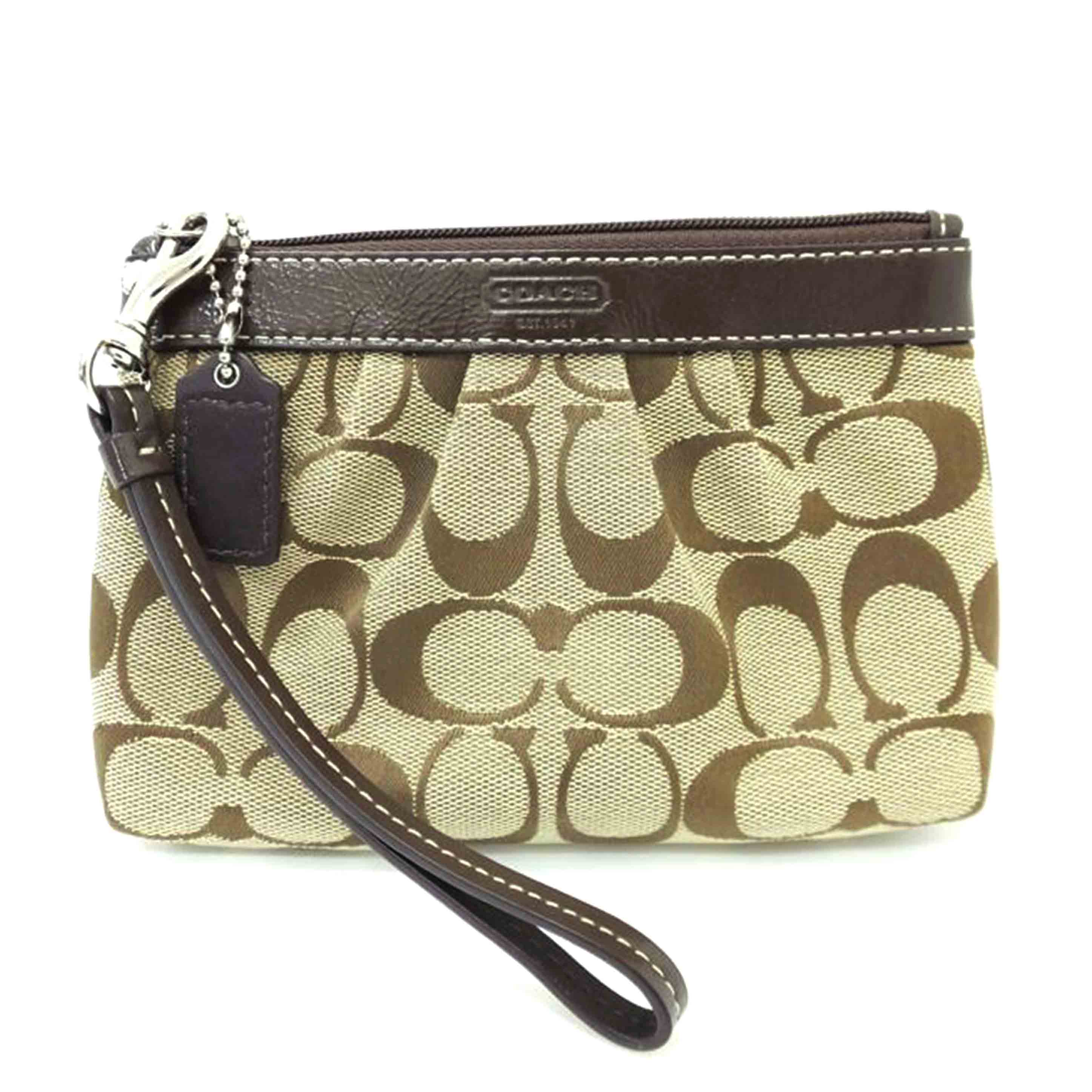 COACH コーチ/シグネチャーリストレットポーチ//ABランク/88
