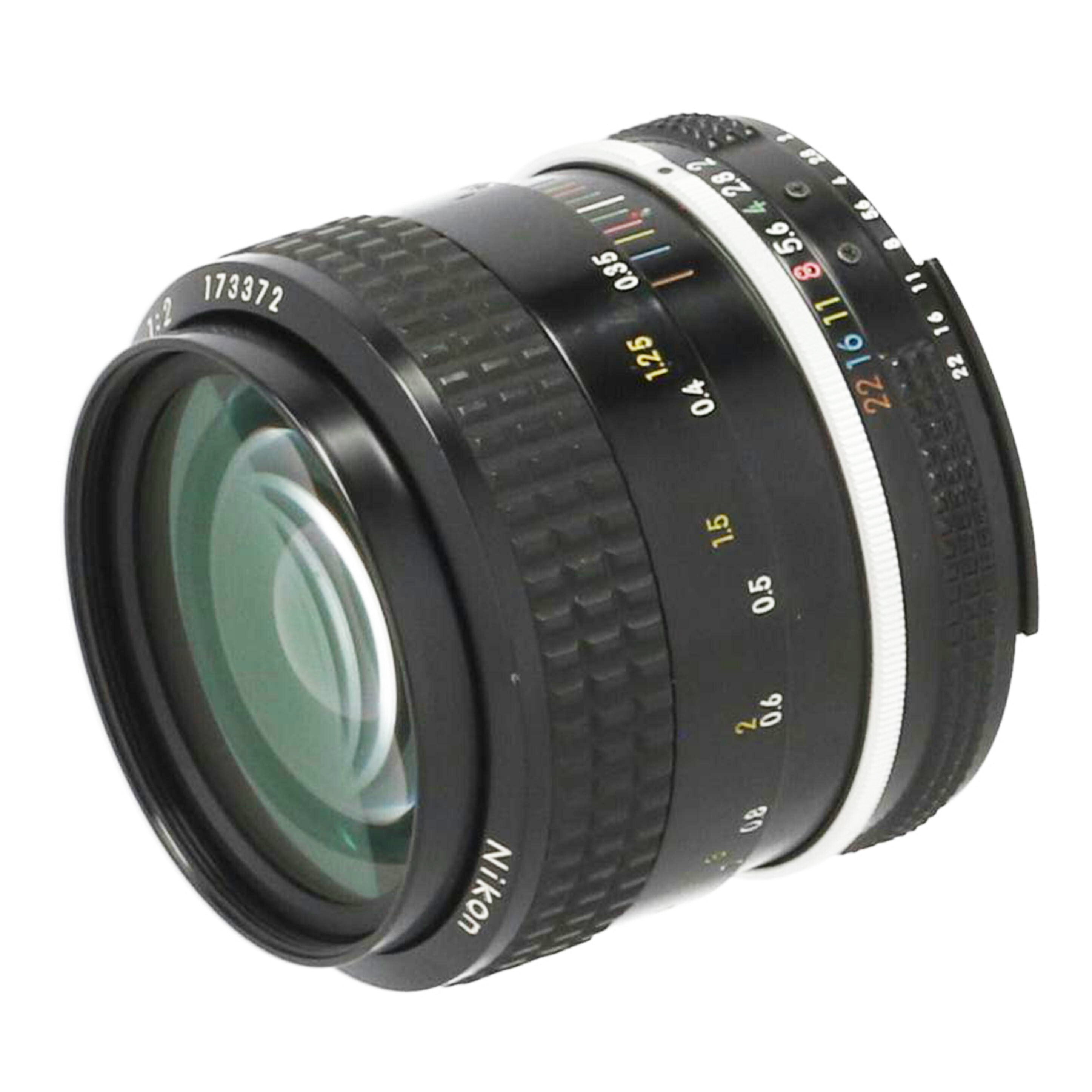 Nikon ニコン/交換レンズ／35mm/Nikkor 35mm f2//173372/Bランク/62