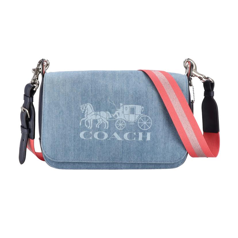 COACH コーチ/デニムショルダーバッグ/91137//A20**/Aランク/94