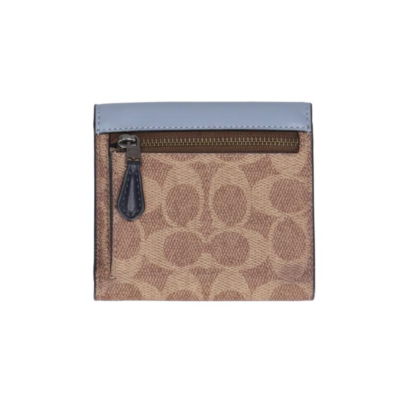 COACH コーチ/シグネチャーカラーブロックスモールウォレット/69829//D19**/Aランク/25