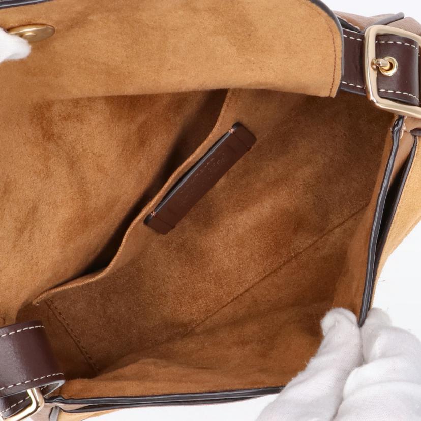 COACH コーチ/メイシーサドルバッグカラーブロック/CB895//E22**/Aランク/94