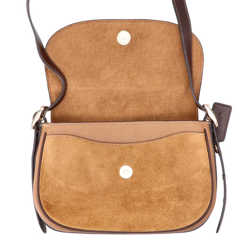 COACH コーチ/メイシーサドルバッグカラーブロック/CB895//E22**/Aランク/94