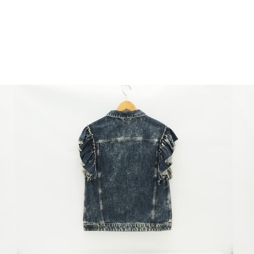 MIUMIU ミュウミュウ/フリル付きデニムベスト/GWB077//Aランク/09