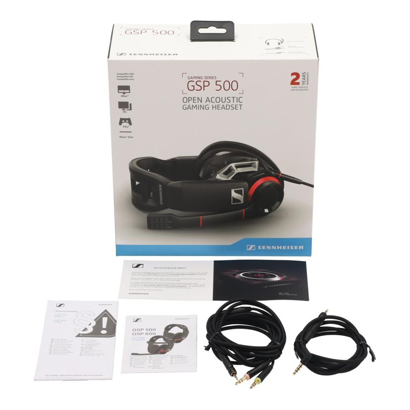 Sennheiser ゼンハイザー /有線ゲーミングヘッドセット/GSP500//0208009500/Bランク/75