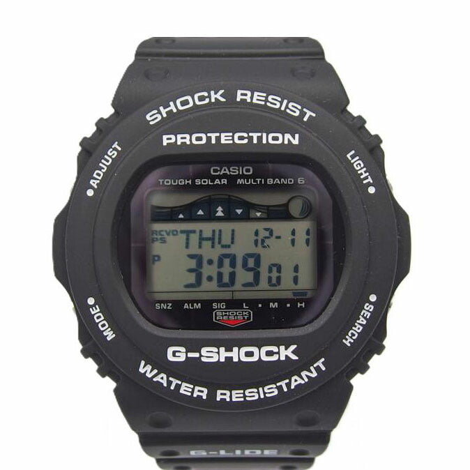 CASIO カシオ/G－SHOCK／G－LIDE／電波ソーラー／ブラック/GWX-5700CS-1JF//252********/SAランク/04
