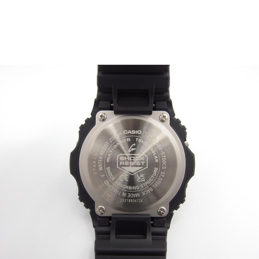 CASIO カシオ/G－SHOCK／G－LIDE／電波ソーラー／ブラック/GWX-5700CS-1JF//252********/SAランク/04