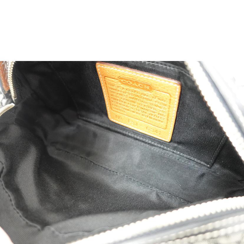 COACH コーチ/ミニシグネチャーバッグ/6341//F3J/Bランク/88