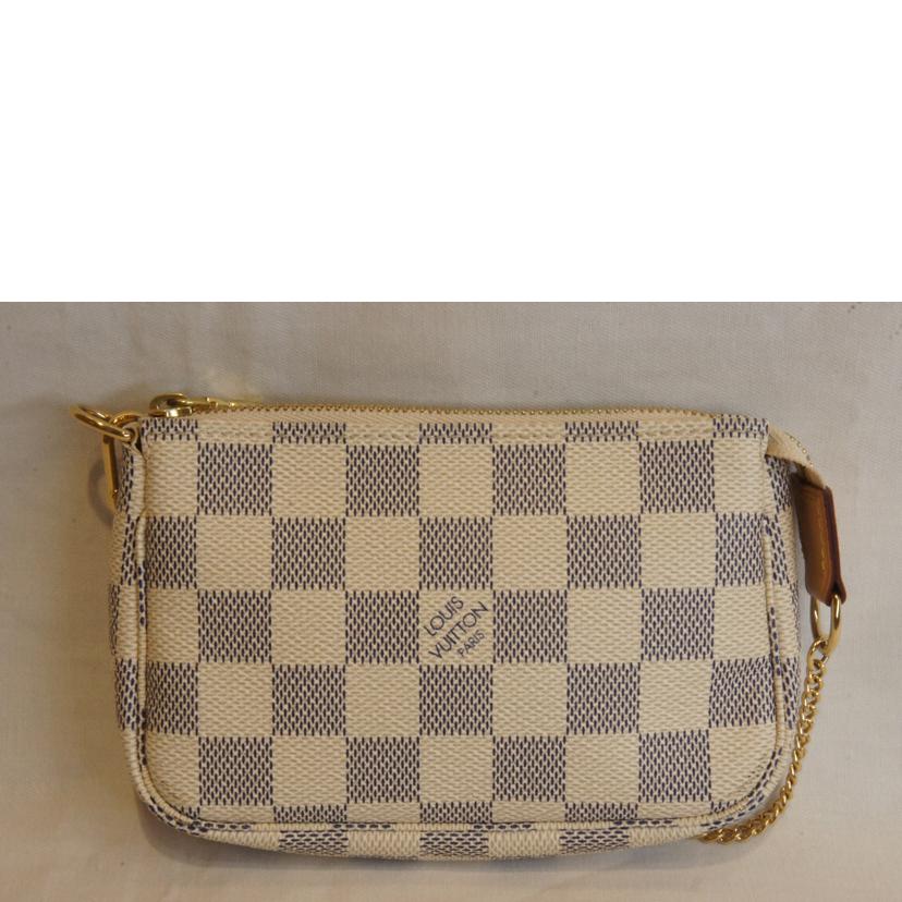 LOUIS　VUITTON ルイヴィトン/ミニポシェットアクセソワール／ダミエ／アズール　/N58010//DU5***/Aランク/92