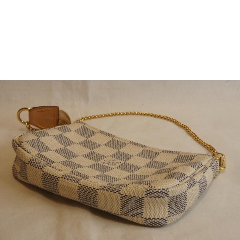 LOUIS　VUITTON ルイヴィトン/ミニポシェットアクセソワール／ダミエ／アズール　/N58010//DU5***/Aランク/92