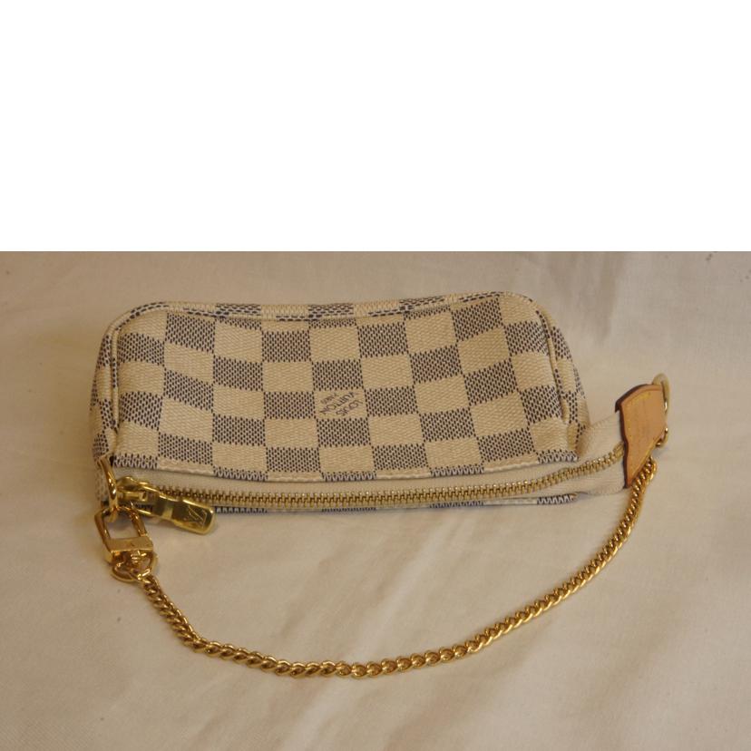 LOUIS　VUITTON ルイヴィトン/ミニポシェットアクセソワール／ダミエ／アズール　/N58010//DU5***/Aランク/92
