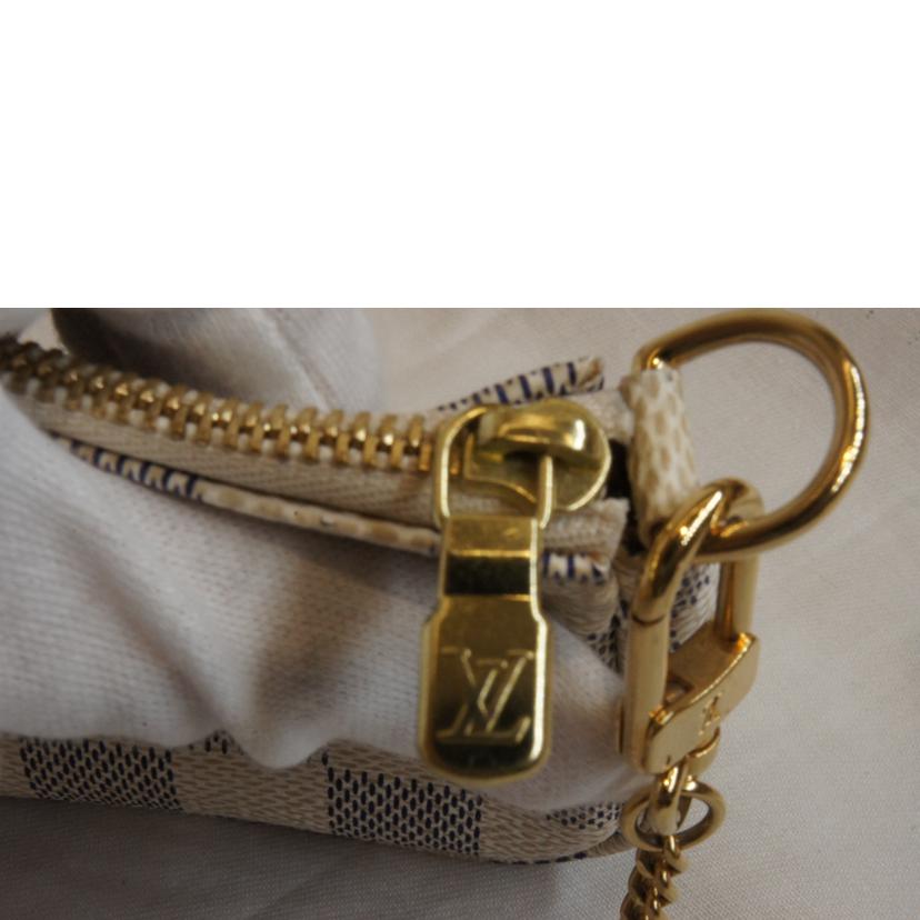 LOUIS　VUITTON ルイヴィトン/ミニポシェットアクセソワール／ダミエ／アズール　/N58010//DU5***/Aランク/92