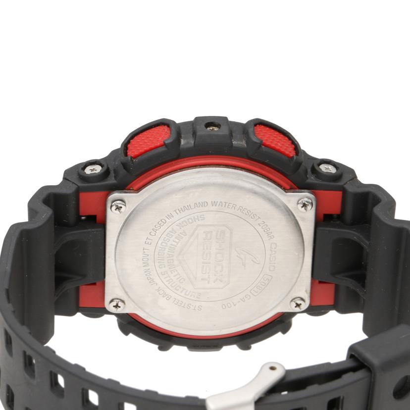 CASIO カシオ/G－SHOCK／デジアナウォッチ／クォーツ/GA-100-1A4//ABランク/18