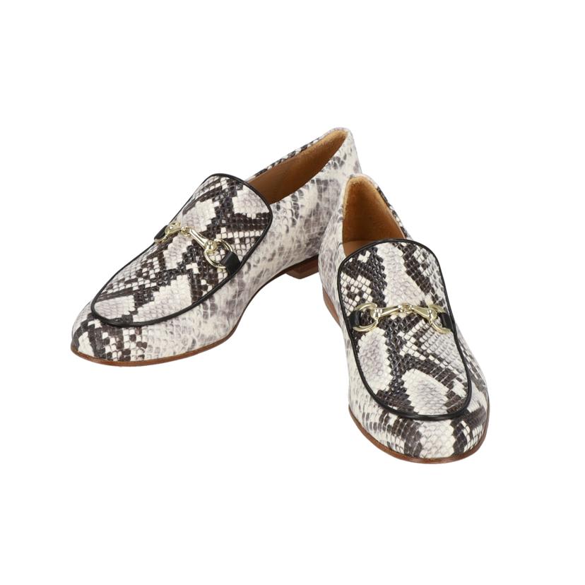 PASCUCCI パスクッチ/パイソン柄ビットローファー/854//Aランク/09