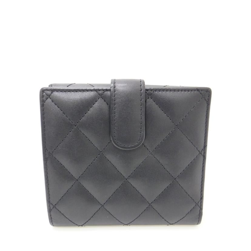 CHANEL シャネル/カンボンラインWホック2つ折り財布//Bランク/88