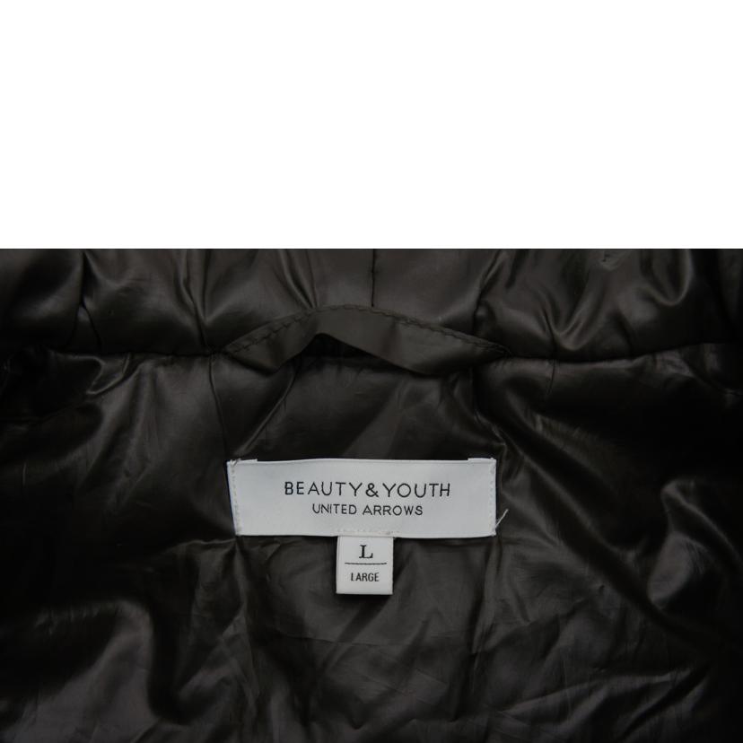 UNITED　ARROWS　BEAUTY＆YOUTH ﾕﾅｲﾃｯﾄﾞｱﾛｰｽﾞ ﾋﾞｭｰﾃｨｰ&ﾕｰｽ/中綿ミリタリーコート／グリーン//Aランク/19