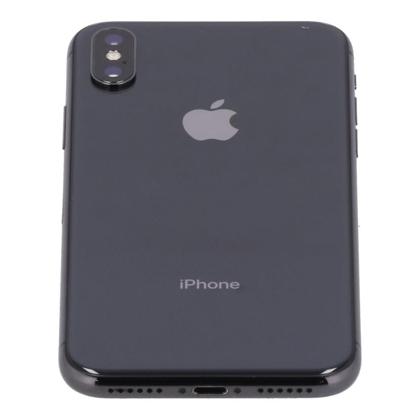Apple　docomo アップル　/iPhone　X　256GB/MQC12J/A//F17VR3P3JCLC/ABランク/77