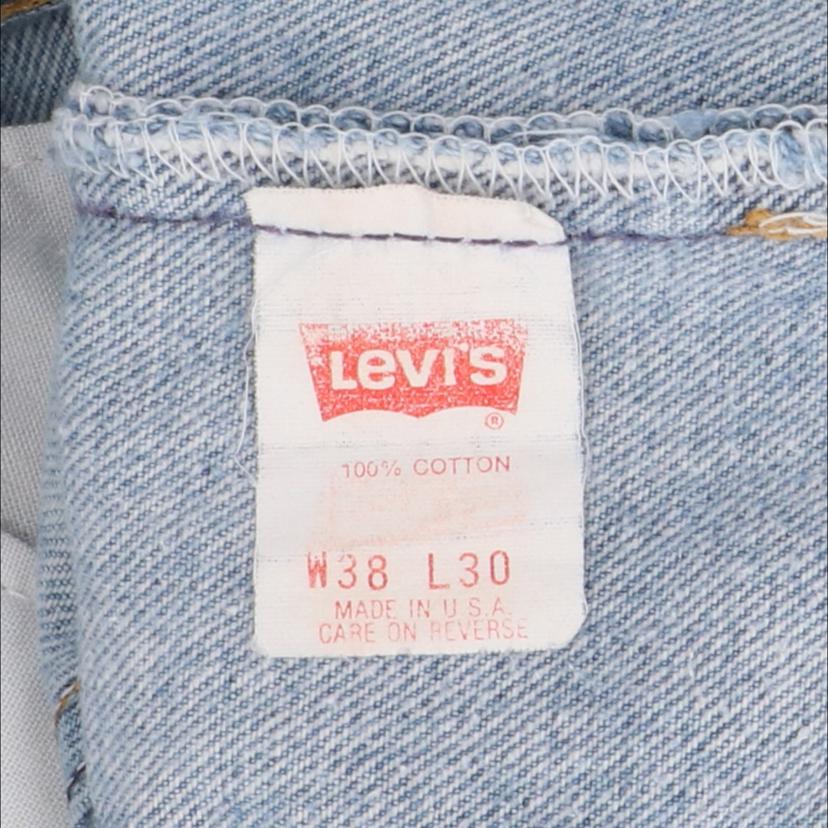 LEVIS リーバイス/90＇s／501／裏ボタン552／USA製／ヴィンテージ/501//W38L30/ABランク/24