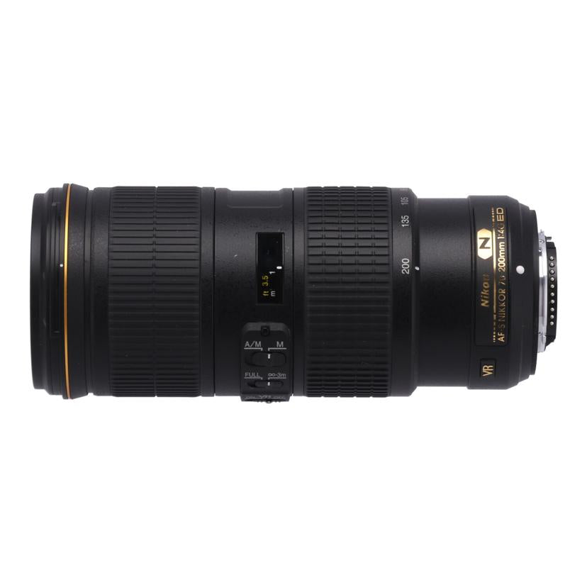 Nikon ニコン　/交換レンズ／70－200mm/AF-S 70-200mm f4G ED VR//82061917/ABランク/85