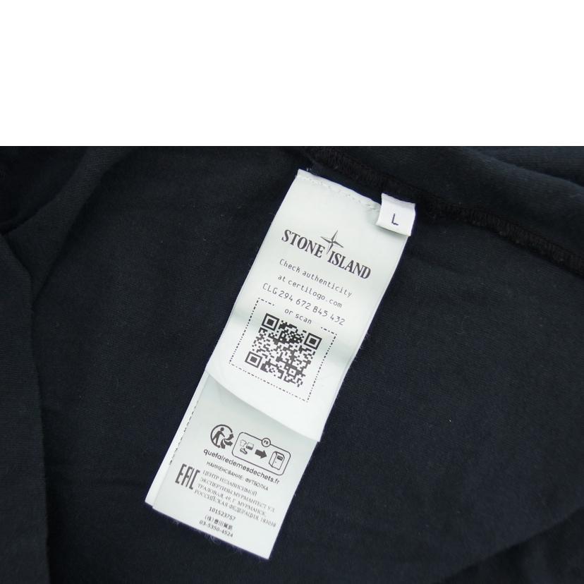 STONE　ISLAND ストーンアイランド/半袖Tシャツ／ブラック//ABランク/04