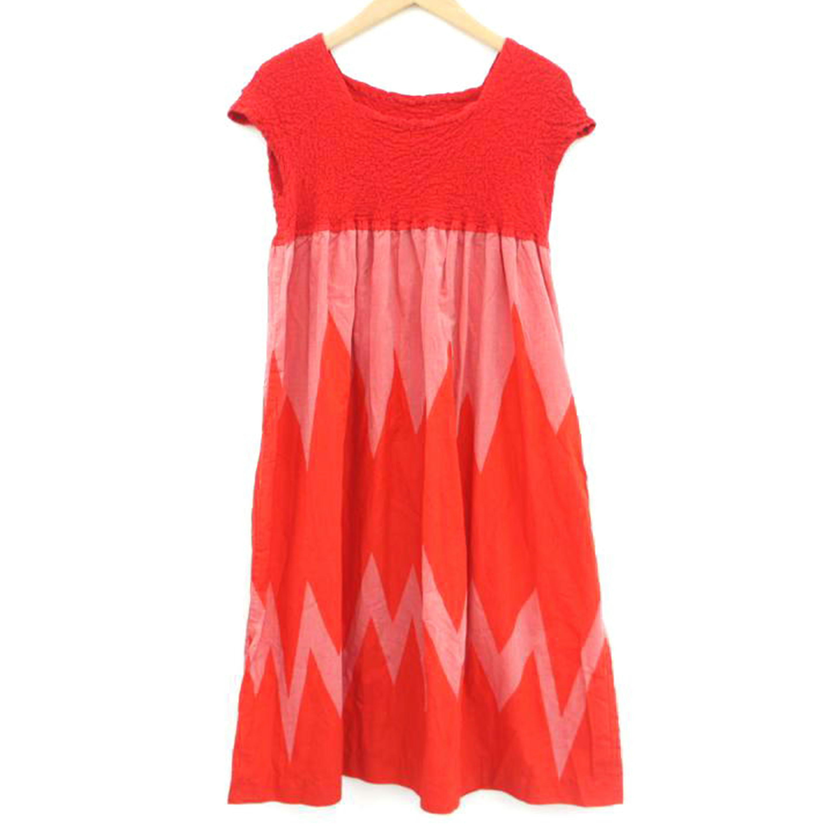 ISSEY　MIYAKE イッセイミヤケ/ISSEY　MIYAKE　Me　ワンピース　RED//ABランク/78