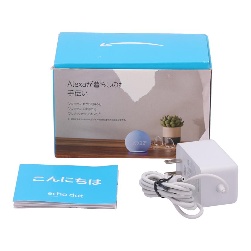 Amazon　 アマゾン　/スマートスピーカー／Echo　Dot　with　clock　第5世代/C4E8S3//G0922N063383033X/Bランク/75