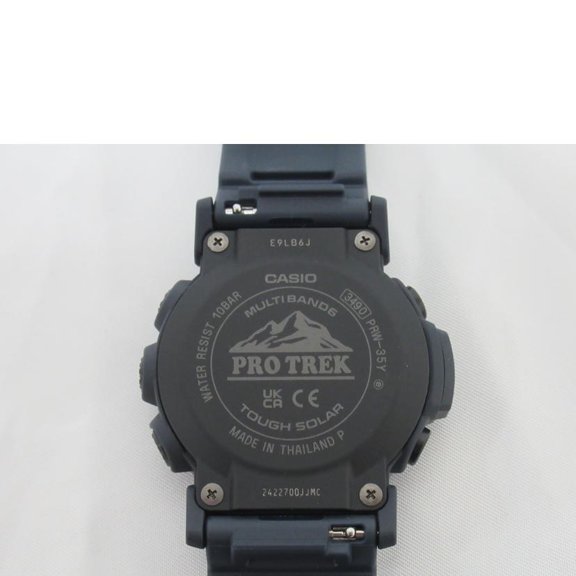 CASIO/PROTREK／マルチバンドタフソーラー/PRW-35Y//Aランク/63