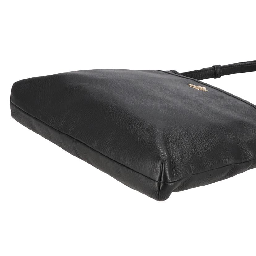 COACH コーチ/レザーショルダーバッグ/ブラック/F37321//E16**/Aランク/40