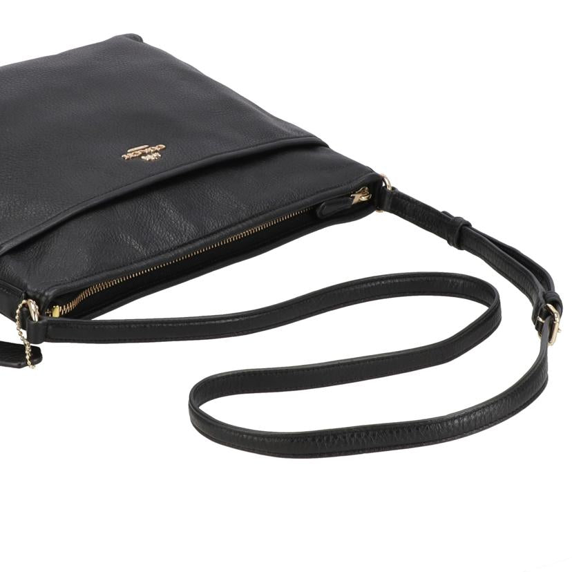 COACH コーチ/レザーショルダーバッグ/ブラック/F37321//E16**/Aランク/40
