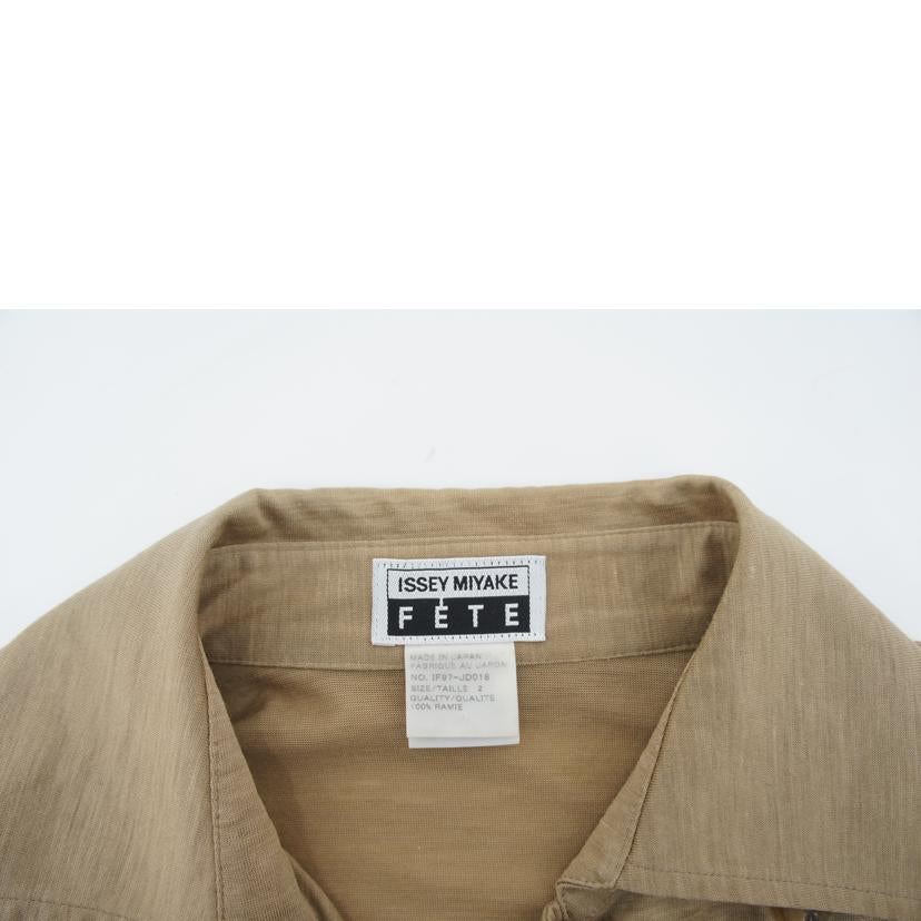ISSEY　MIYAKE イッセイミヤケ/ISSEY　MIYAKE　FETE　リネン　ジャケット　//Bランク/78