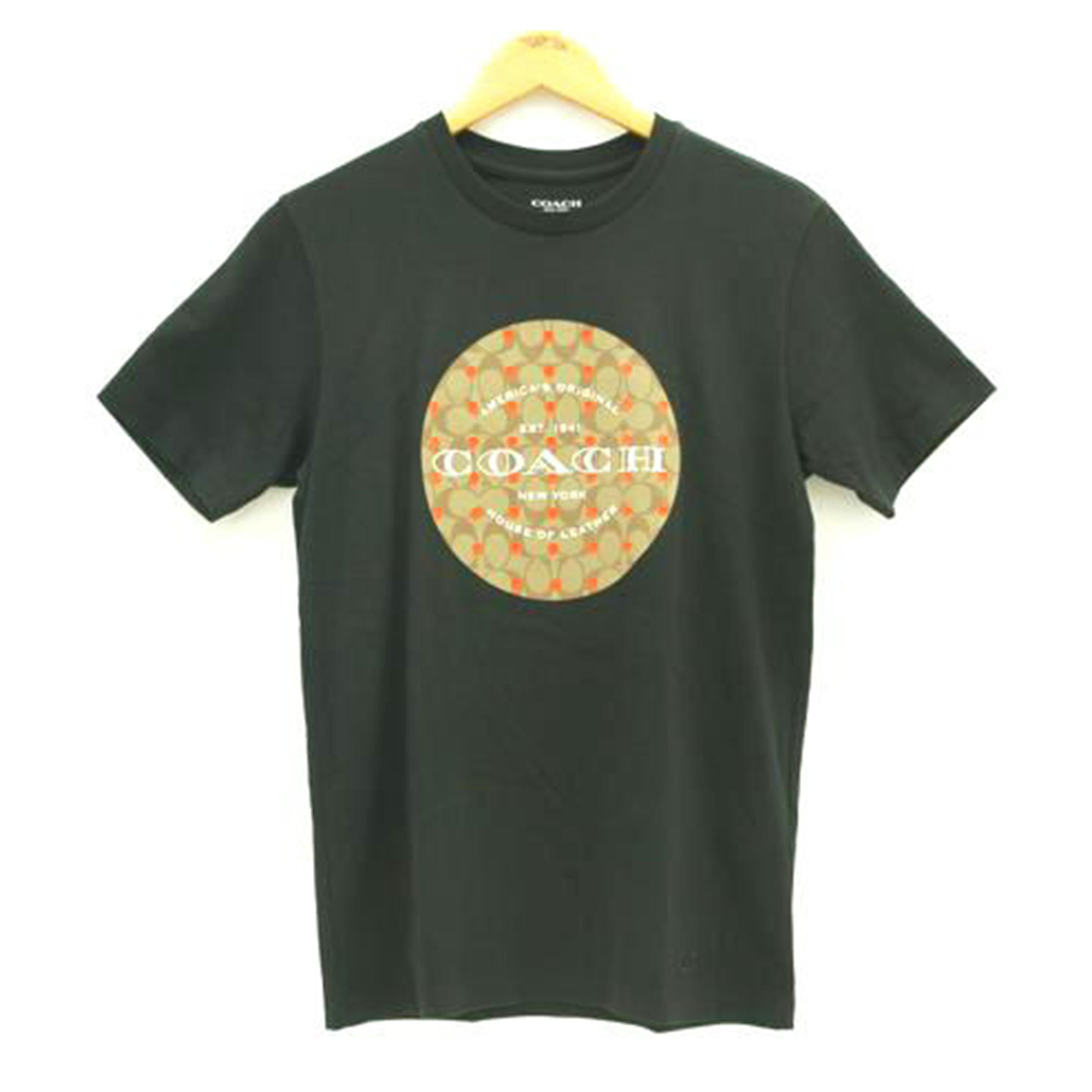 COACH コーチ/シグネチャー／ロゴプリントTシャツ／ブラック//ABランク/18