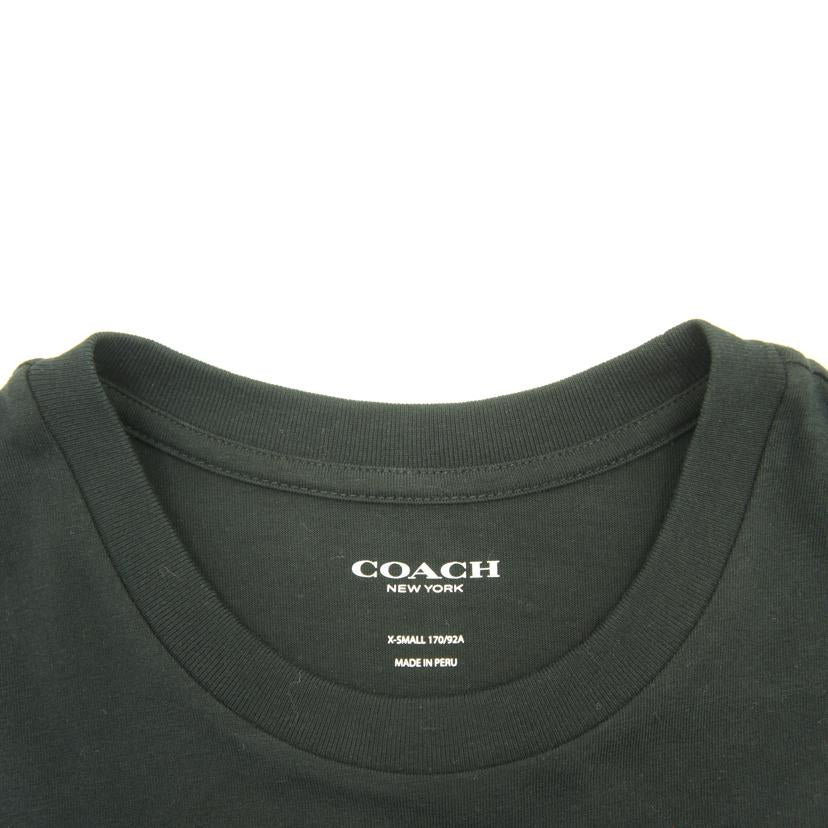 COACH コーチ/シグネチャー／ロゴプリントTシャツ／ブラック//ABランク/18