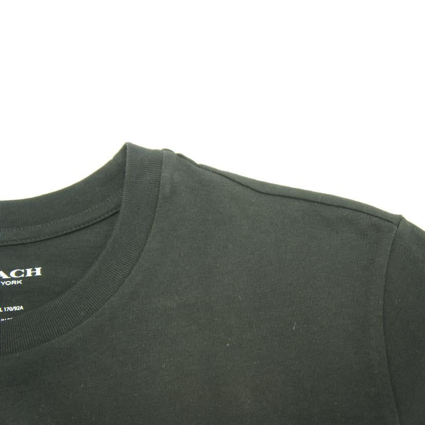 COACH コーチ/シグネチャー／ロゴプリントTシャツ／ブラック//ABランク/18