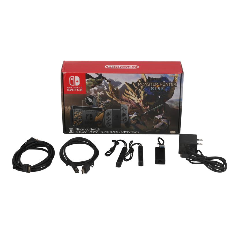 Nintendo 任天堂 ニンテンドー　/Nintendo　Switch　本体　モンスターハンターライズスペシャルエディション/HAD-S-KGAGL//XKJ10065201144/ABランク/62