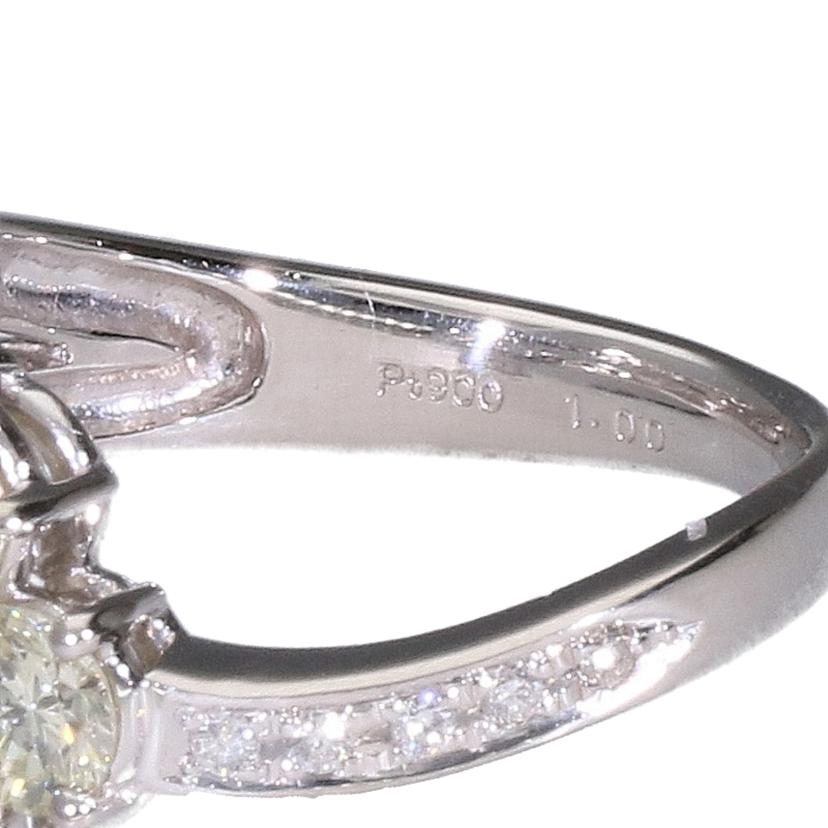 Ｐｔ９００/Ｐｔダイヤリング１．００／０．１７＃１４/6.8//1.00/0.17/Aランク/75