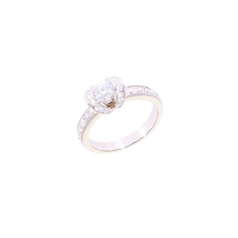 /◎　PT900ダイヤリング0．412／0．43ct//Aランク/59