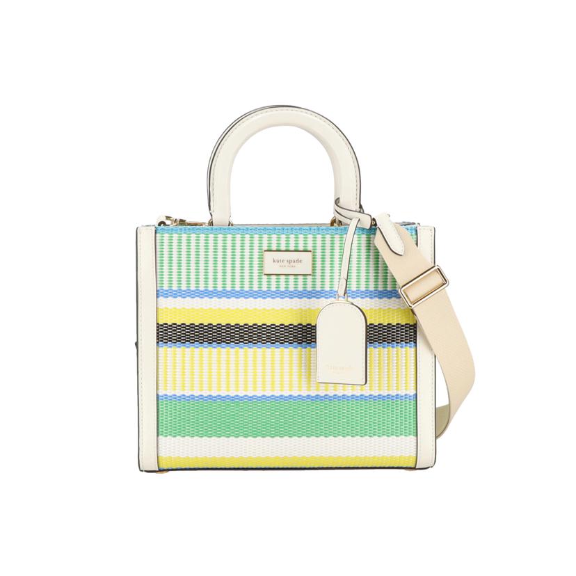 kate　spade/マンハッタンストライプスモールトートバグ/KH27//Aランク/85