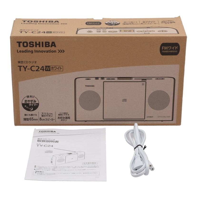 TOSHIBA 東芝 /CDラジオ /TY-C24//250607808W0/ABランク/62