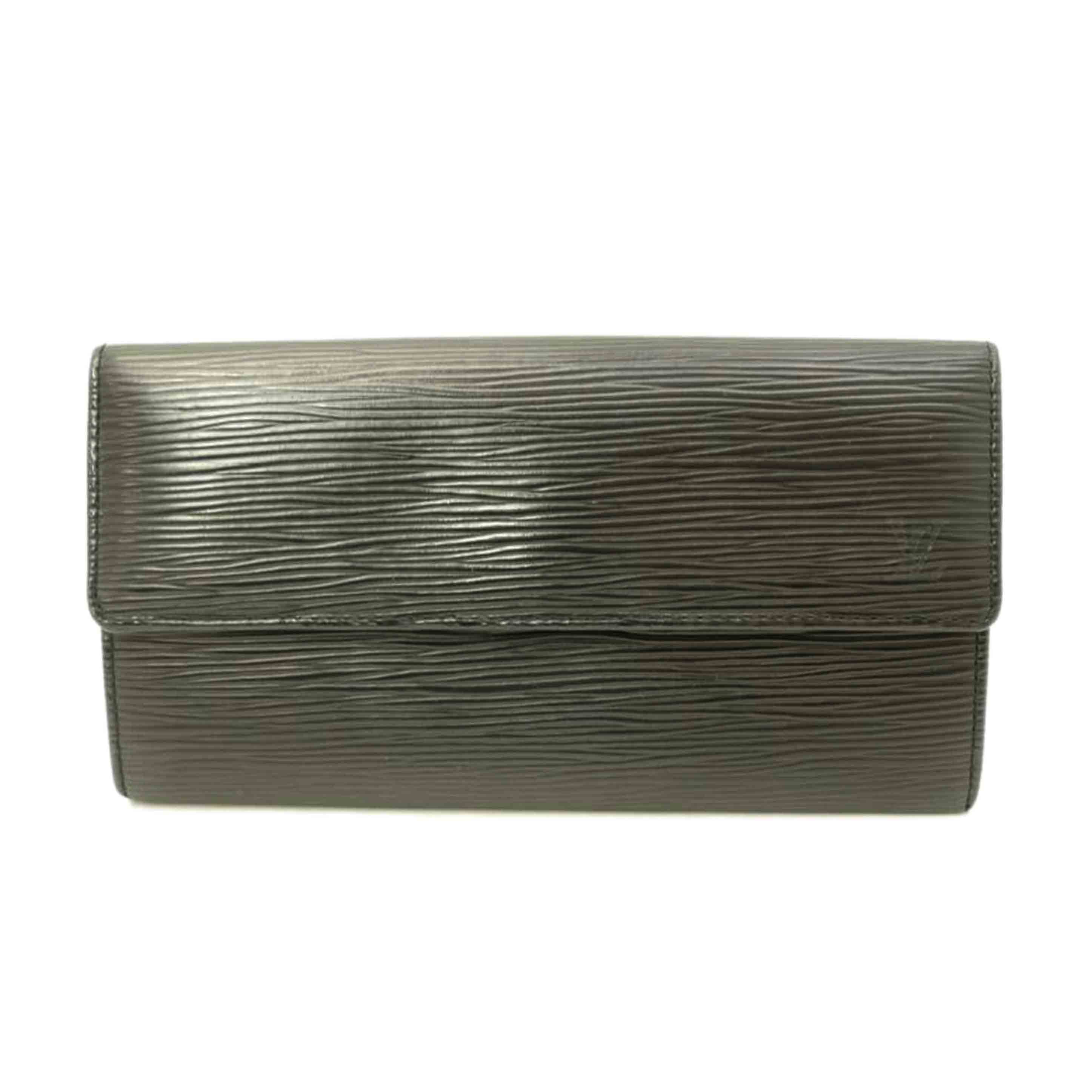LOUIS　VUITTON ルイヴィトン/ポシェット・ポルトモネクレディ／エピ／ノワール/M63592//SR0***/ABランク/69