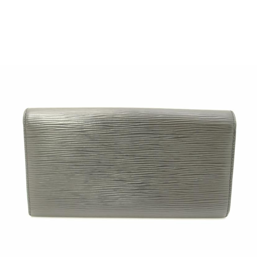 LOUIS　VUITTON ルイヴィトン/ポシェット・ポルトモネクレディ／エピ／ノワール/M63592//SR0***/ABランク/69