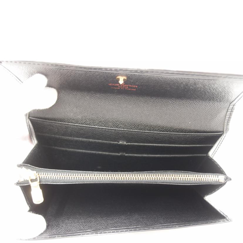 LOUIS　VUITTON ルイヴィトン/ポシェット・ポルトモネクレディ／エピ／ノワール/M63592//SR0***/ABランク/69