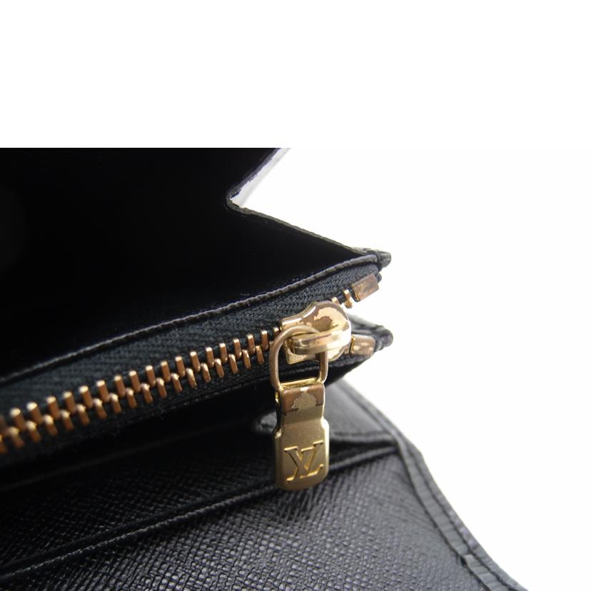 LOUIS　VUITTON ルイヴィトン/ポシェット・ポルトモネクレディ／エピ／ノワール/M63592//SR0***/ABランク/69