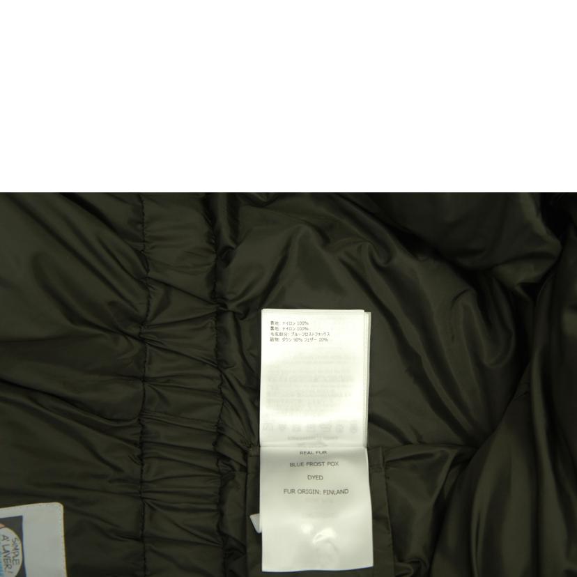 MONCLER モンクレール/FATSIALFUR　GIUBBOTTO　ダウンジャケット/E20934632625 C0062//サイズ　0/Bランク/05
