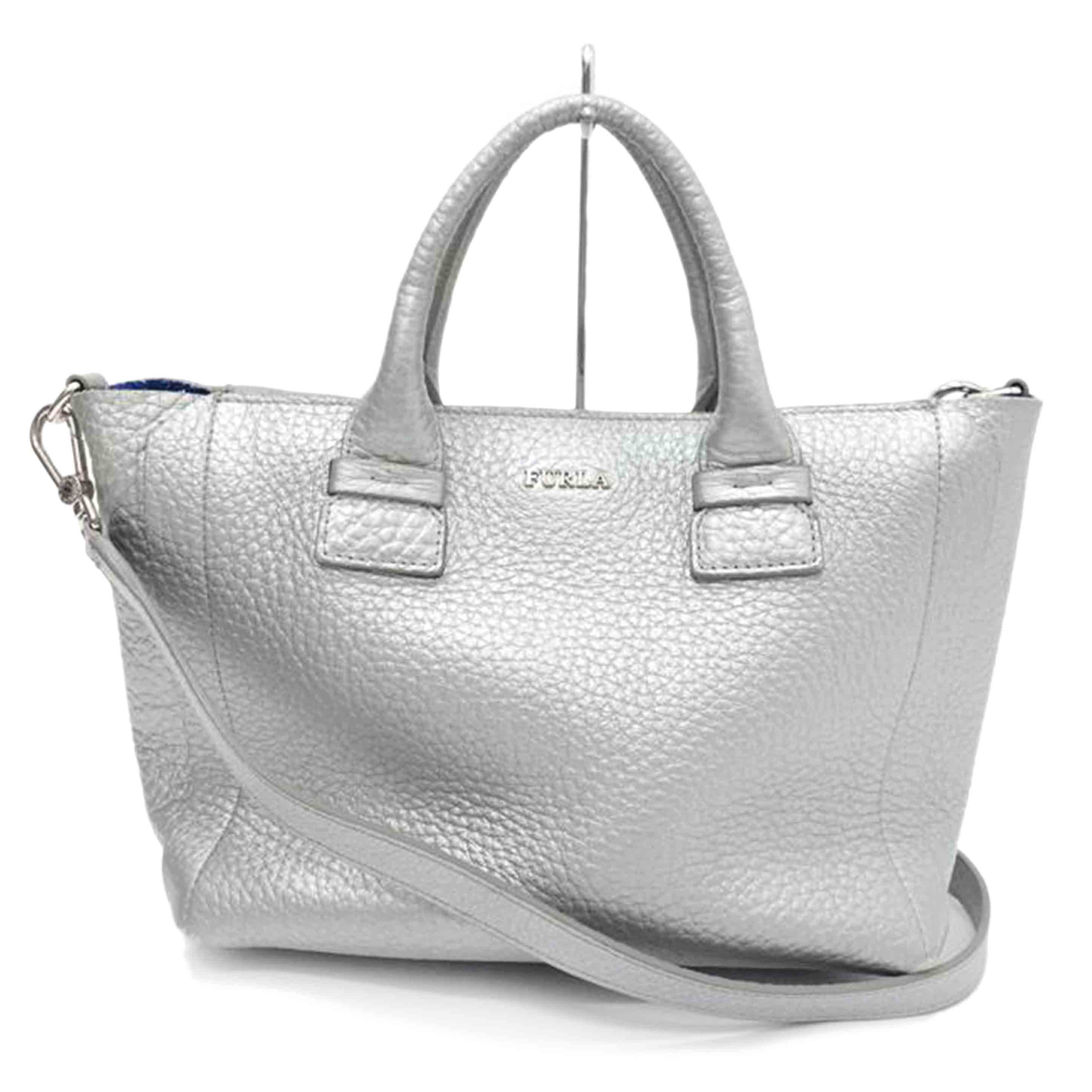 FURLA フルラ/メタリックレザー2wayショルダーバッグ/228942//F68**/Bランク/88