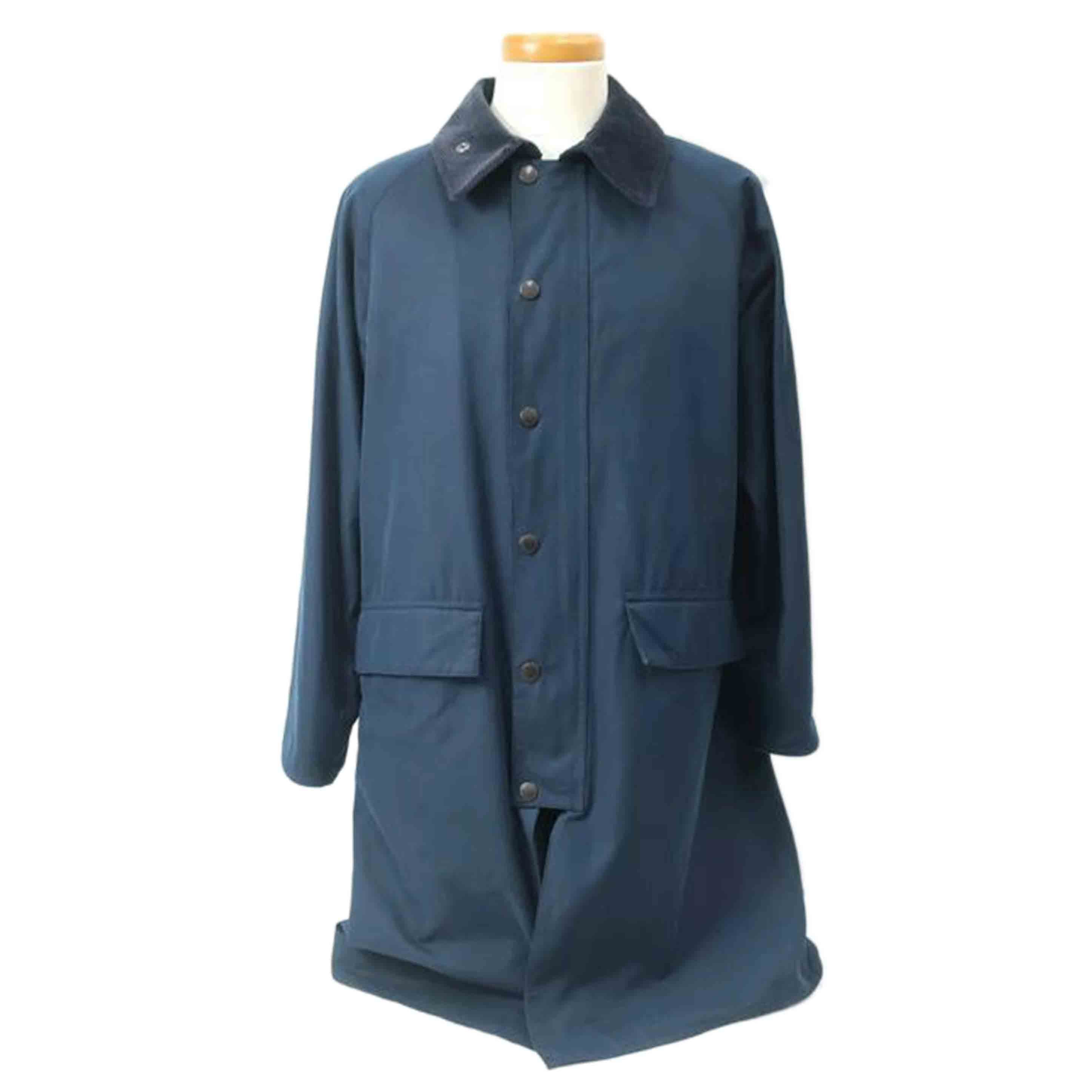 Barbour バブアー/メンズコート　　裏地なし　サイズ36　約Sサイズ　ダークブルー/1902334//Bランク/65