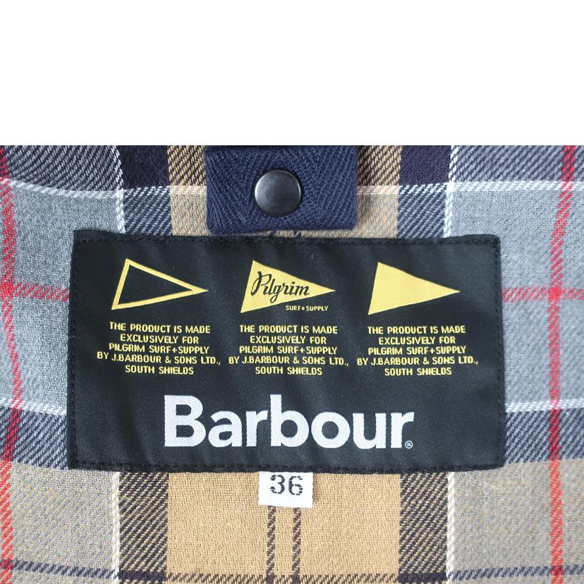 Barbour バブアー/メンズコート　　裏地なし　サイズ36　約Sサイズ　ダークブルー/1902334//Bランク/65