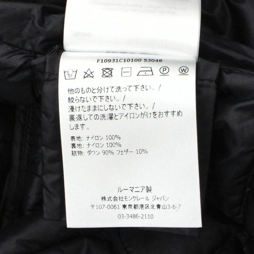 MONCLER モンクレ－ル/BERBEL　GIUBBOTTOダウンコ－ト／ブラック/F10931C10100 53048//28629217QHTN/Bランク/93