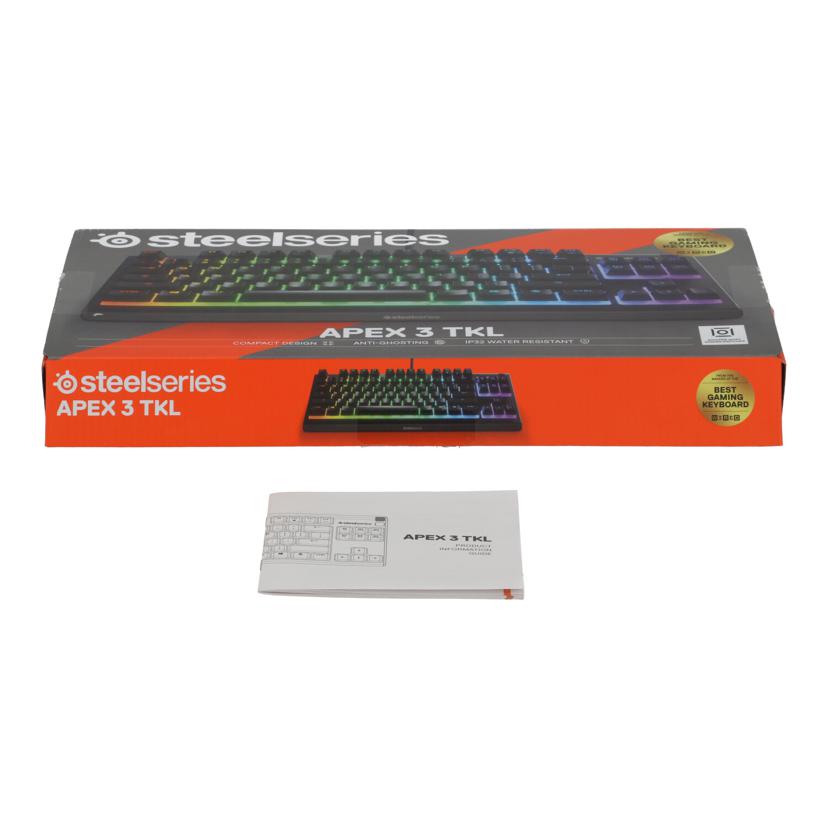 SteelSeries スティールシリーズ　/ゲーミングキーボード／APEX　3　TKL/64835 APEX 3 TKL JP//6483533231042200553/Bランク/05