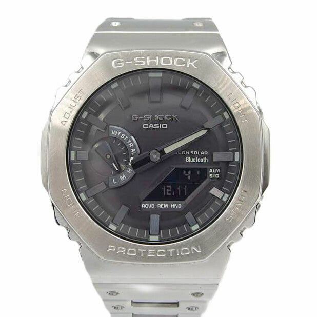 CASIO カシオ/G－SHOCKフルメタル2100シリーズ／タフソーラー/GM-B2100SD-1AJF//221********/ABランク/04